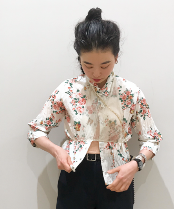 MAYURIさんの「BEAMS WOMEN｜BEAMS BOY / 25mm WASH ベルト」を使ったコーディネート