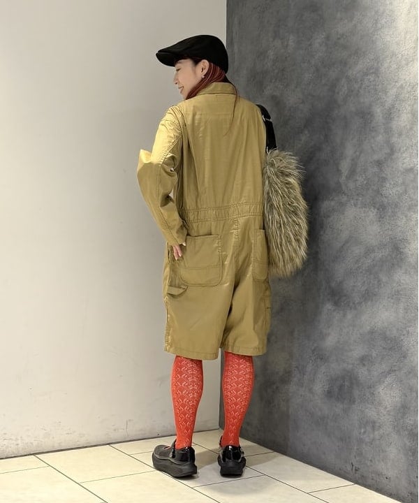 庭野 優紀さんの「BEAMS WOMEN｜ショーツ オールインワン」を使ったコーディネート