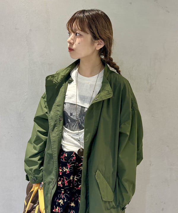 ナツハさんの「BEAMS WOMEN｜ソロテックス M-65 パーカ」を使ったコーディネート