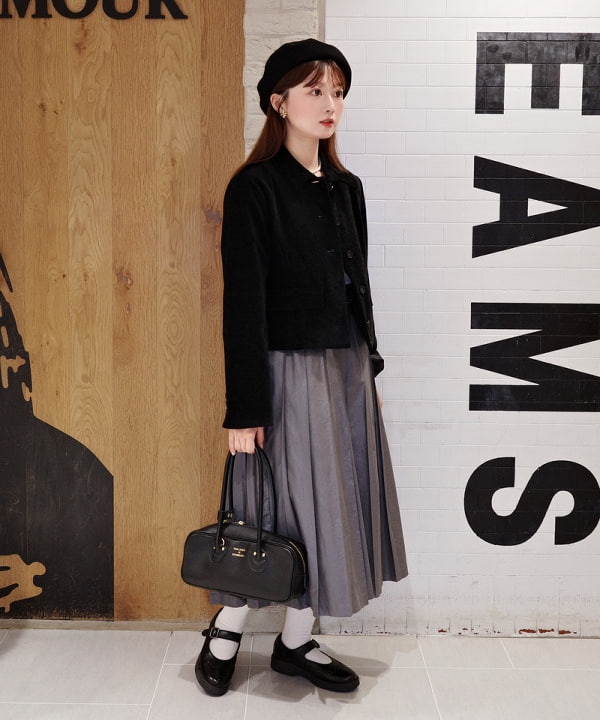 Joさんの「BEAMS WOMEN｜モール ステンカラー ジャケット」を使ったコーディネート