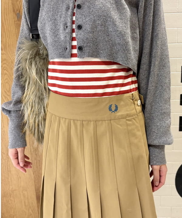 amaさんの「BEAMS WOMEN｜ロング ファー バッグ」を使ったコーディネート