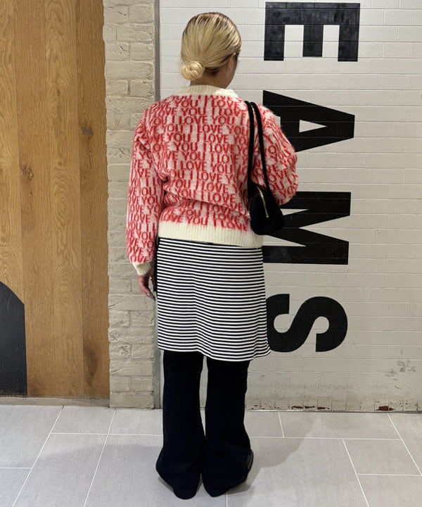 大石彩可さんの「BEAMS WOMEN｜【別注】PENNEY’S / シャギー ニット」を使ったコーディネート