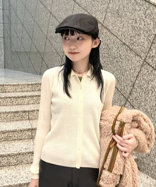 加歩さんの「BEAMS WOMEN｜UGG(R) for Ray BEAMS / MARLENE CONFETTI JACKET」を使ったコーディネート