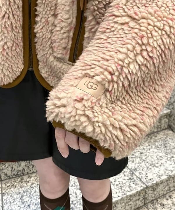 加歩さんの「BEAMS WOMEN｜UGG(R) for Ray BEAMS / MARLENE CONFETTI JACKET」を使ったコーディネート