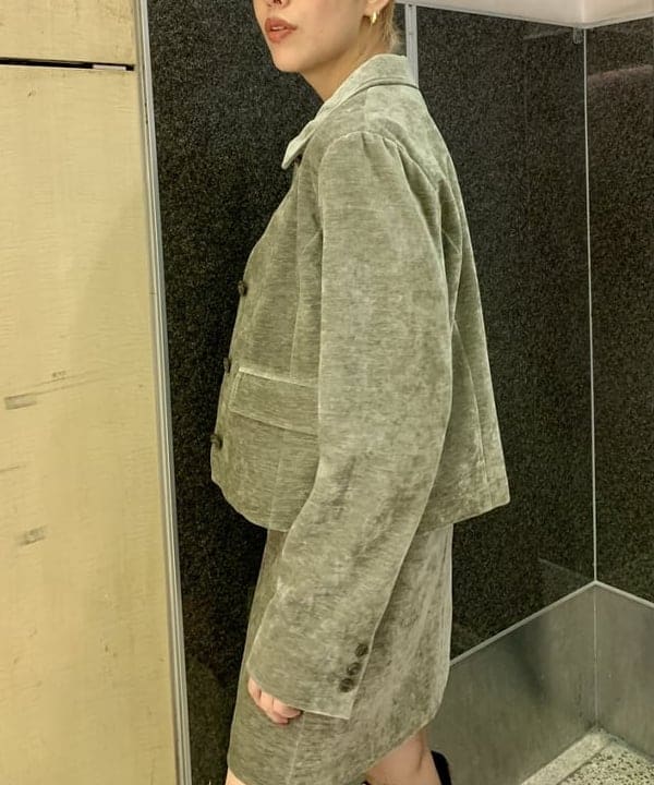 れいなさんの「BEAMS WOMEN｜モール ステンカラー ジャケット」を使ったコーディネート