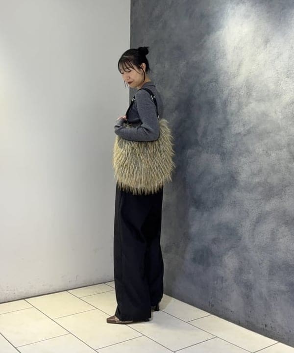 SAEさんの「BEAMS WOMEN｜リブ ポロ カーディガン」を使ったコーディネート