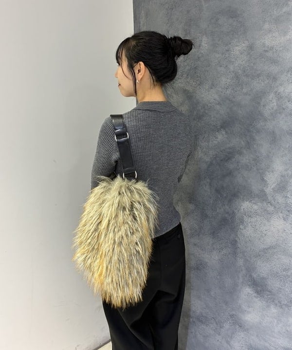 SAEさんの「BEAMS WOMEN｜リブ ポロ カーディガン」を使ったコーディネート