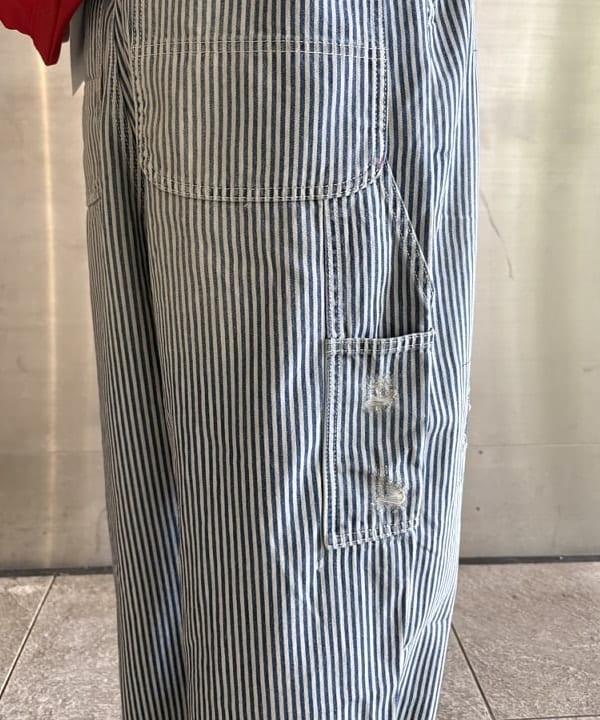 みりさんの「【別注】BIGMAC / ヒッコリー オーバーオール」を使ったコーディネート