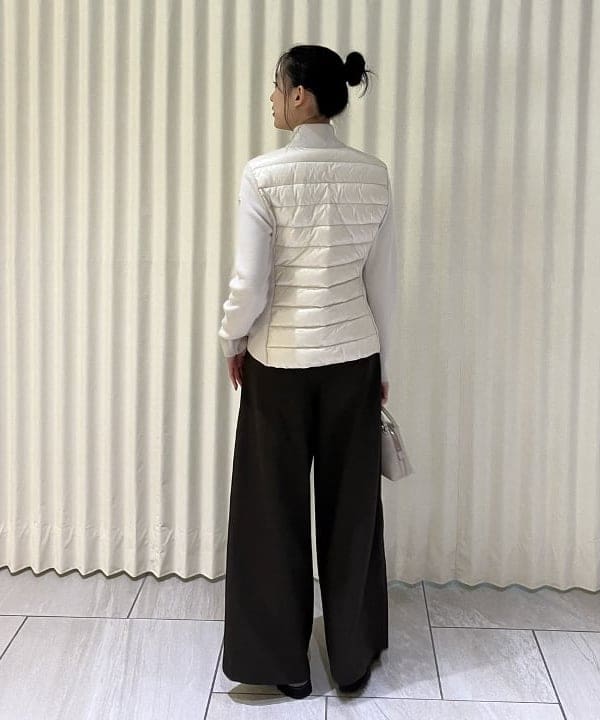 nodokaさんの「BEAMS WOMEN｜ポプリン 2タックパンツ」を使ったコーディネート