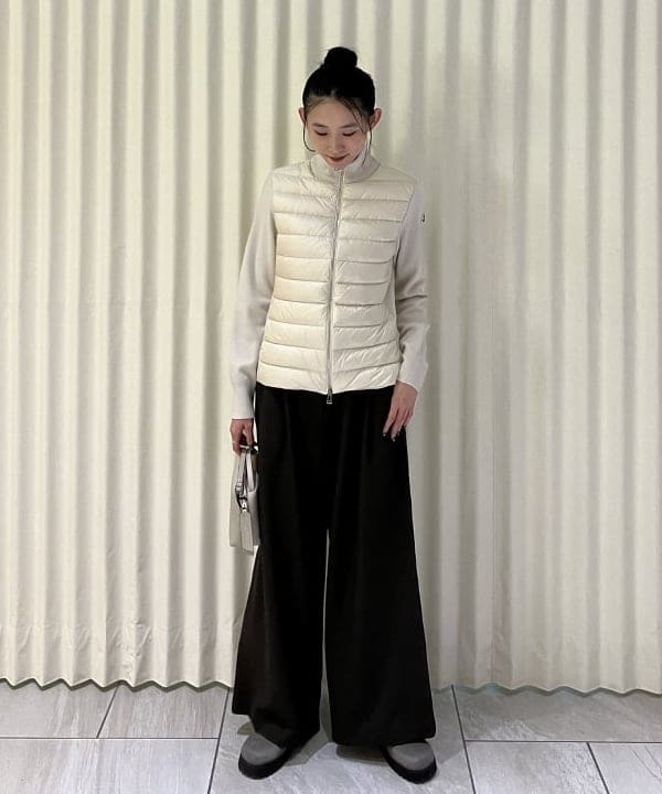 nodokaさんの「BEAMS WOMEN｜ポプリン 2タックパンツ」を使ったコーディネート