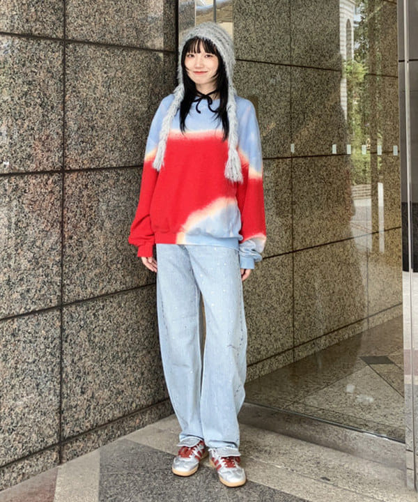 加歩さんの「BEAMS WOMEN｜LEVI'S(R) / BAGGY DAD バレルジーンズ」を使ったコーディネート
