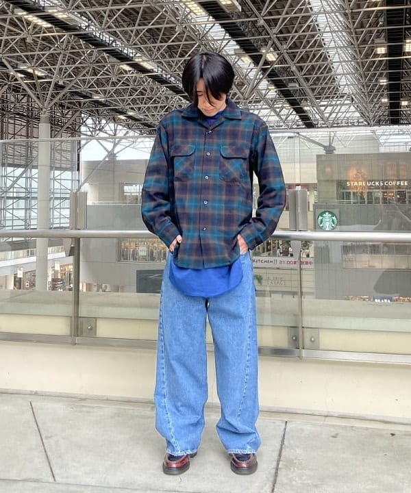 ❣️サプライズ☘️試着程度*ブラウン*ストライプ編み込みミンク７部袖*部屋着OK room.13