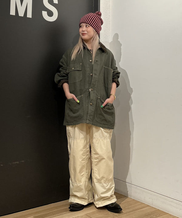 ando naoさんの「BEAMS WOMEN｜エプロン オーバーオール」を使ったコーディネート