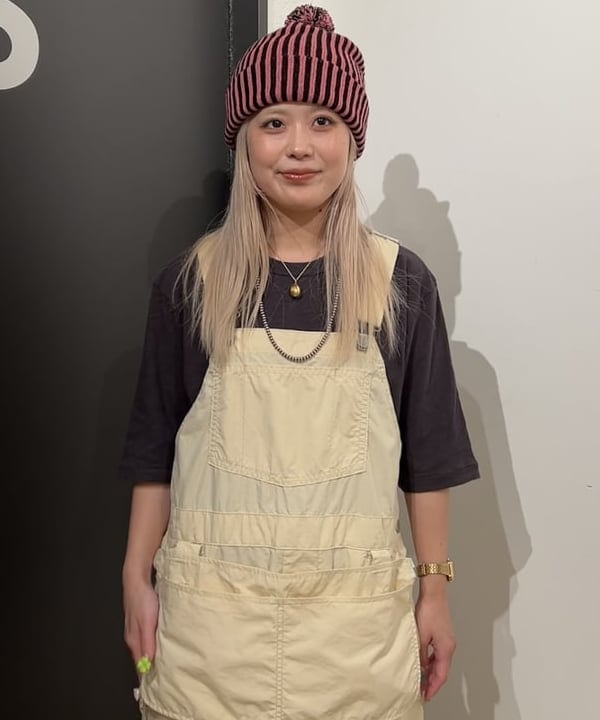 ando naoさんの「BEAMS WOMEN｜エプロン オーバーオール」を使ったコーディネート