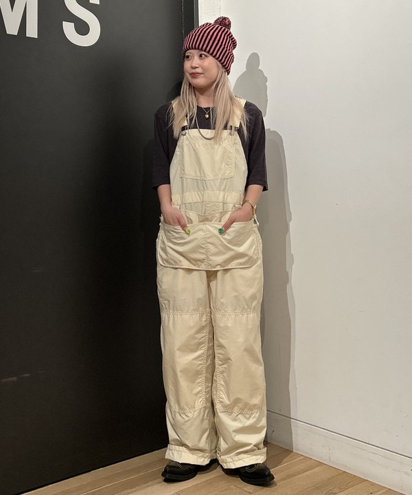 ando naoさんの「BEAMS WOMEN｜エプロン オーバーオール」を使ったコーディネート