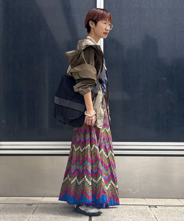 みりさんの「【別注】THE NORTH FACE PURPLE LABEL / マウンテン ウインド パーカ」を使ったコーディネート