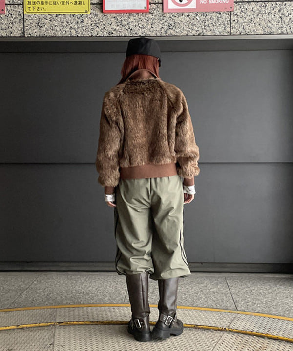 Penney's オレンジファージャケット ショート丈　beams Penney´s オレンジファージャケット ショート丈 beams