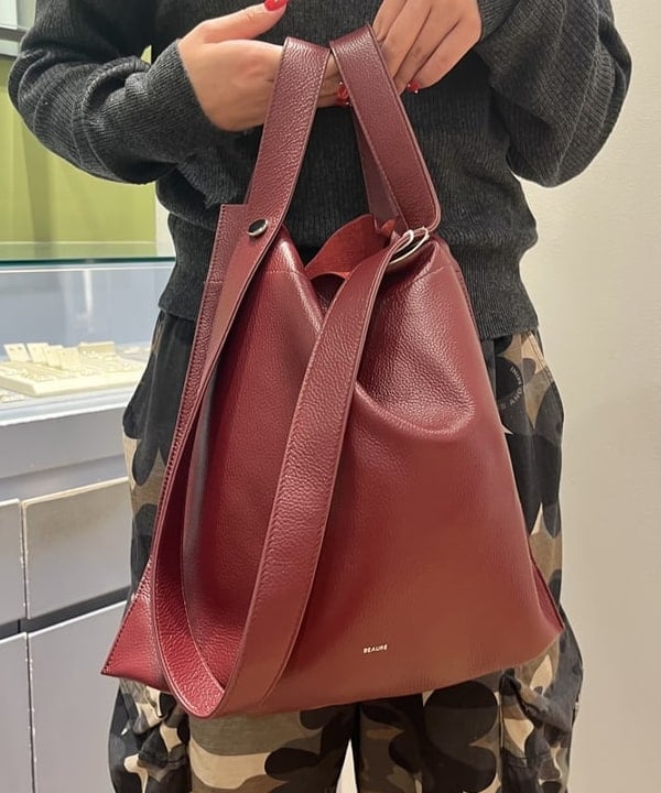 ゆいさんの「BEAMS WOMEN｜リブ オフショルダー プルオーバー」を使ったコーディネート