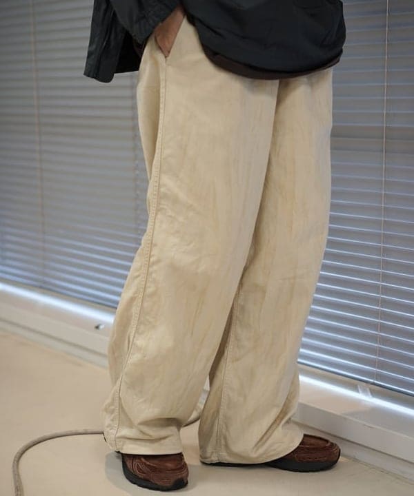 SUDOさんの「BEAMS WOMEN｜ワイド ダスティー イージーパンツ」を使ったコーディネート