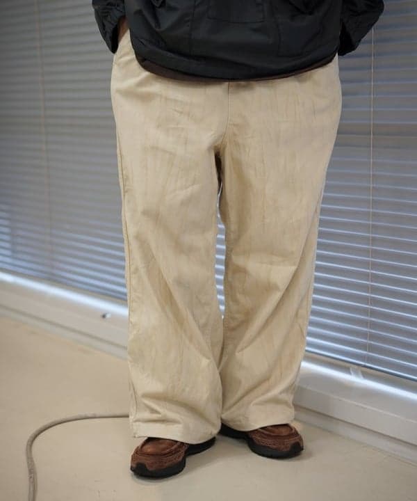 SUDOさんの「BEAMS WOMEN｜ワイド ダスティー イージーパンツ」を使ったコーディネート