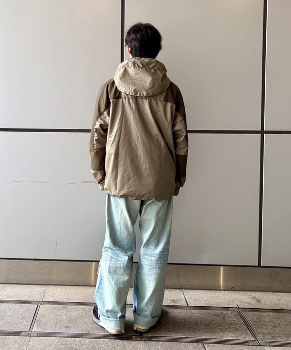 うえきんぐさんの「【別注】THE NORTH FACE PURPLE LABEL / マウンテン ウインド パーカ」を使ったコーディネート