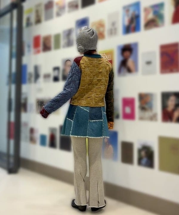 水野 萌香さんの「BEAMS WOMEN｜【別注】Casselini / フラワー ニット帽」を使ったコーディネート