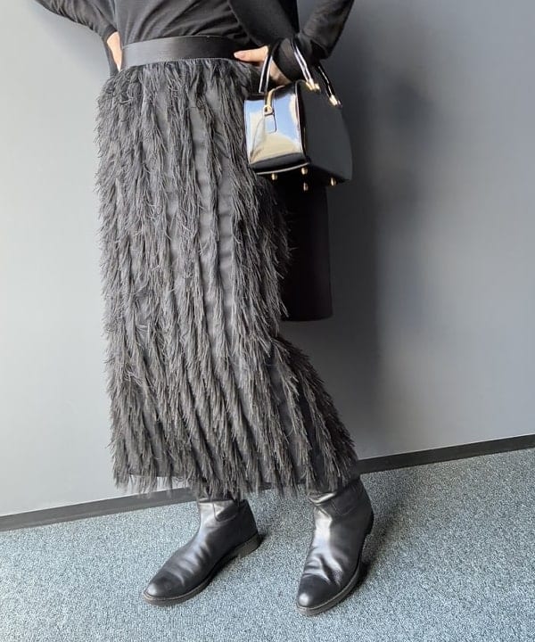 Demi-Luxe BEAMS ✨新品タグ　ダブルフェイス　ロングジレ　ベルト Demi-Luxe BEAMS（1119859） スタイリング・コーディネイト｜BEAMS