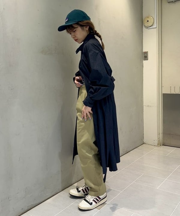 ナツハさんの「BEAMS WOMEN｜コットン ナイロン ミリタリー ステンカラー コート」を使ったコーディネート