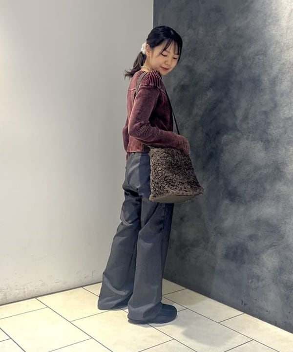 みゆうさんの「BEAMS WOMEN｜モールフェード ジップ カーディガン」を使ったコーディネート