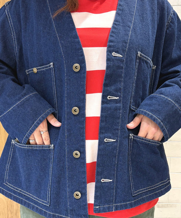 kawaiさんの「BEAMS WOMEN｜【別注】LACOSTE / ボーダー ロングスリーブ Tシャツ」を使ったコーディネート