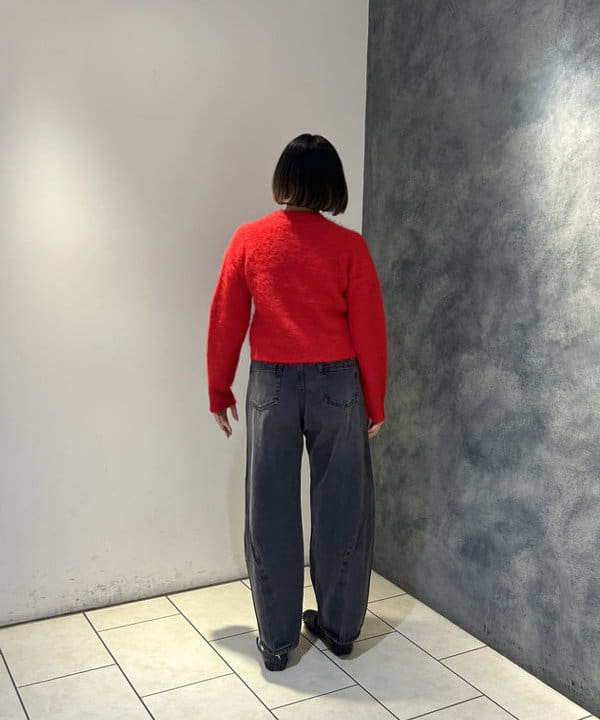 仙田 こころさんの「BEAMS WOMEN｜Gymphlex / シャギーニット カーディガン」を使ったコーディネート