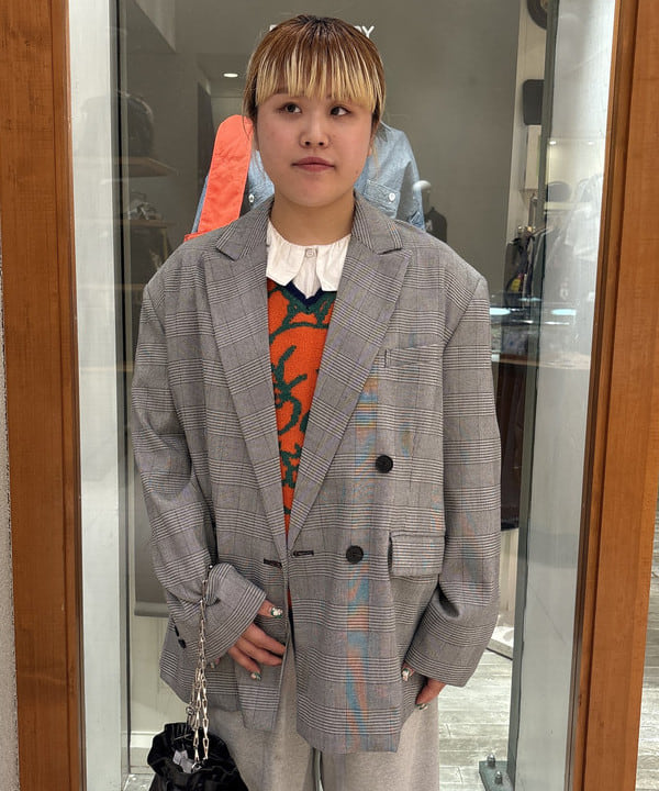 大石彩可さんの「BEAMS WOMEN｜リボン チェーン バッグ」を使ったコーディネート