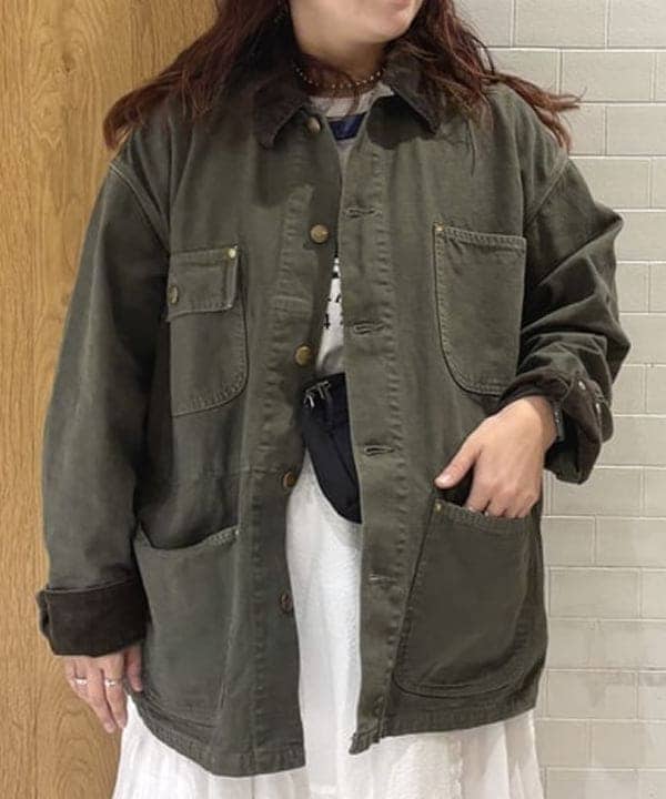 kawaiさんの「BEAMS WOMEN｜orSlow / RELAX FIT OXFORD COVERALL」を使ったコーディネート