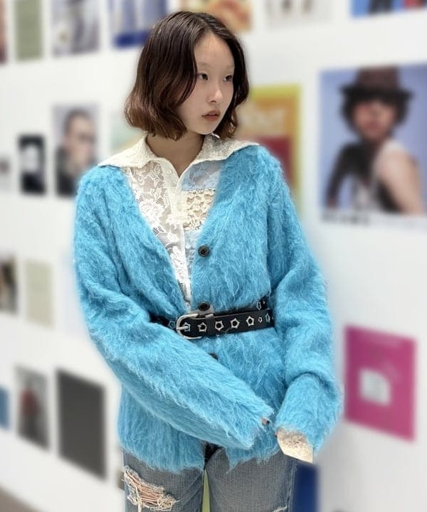 水野 萌香さんの「BEAMS WOMEN｜【別注】Lee / RIPPED JEANS」を使ったコーディネート