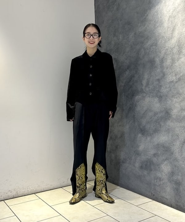 ササキさんの「BEAMS WOMEN｜モール ステンカラー ジャケット」を使ったコーディネート