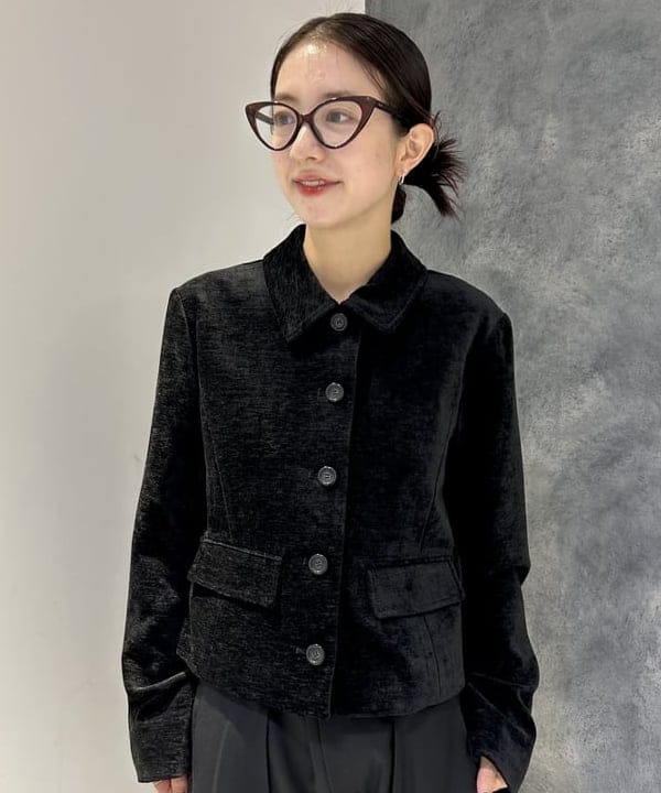 ササキさんの「BEAMS WOMEN｜モール ステンカラー ジャケット」を使ったコーディネート