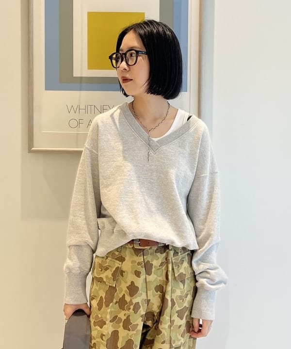 ミナミマリコさんの「BEAMS WOMEN｜25mm レザー ベルト」を使ったコーディネート