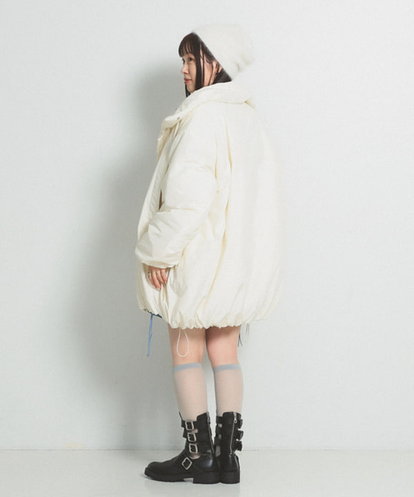 カタヤマ アヤさんの「BEAMS WOMEN｜リブ オフショルダー プルオーバー」を使ったコーディネート