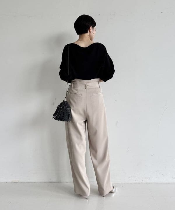 SANOさんの「BEAMS WOMEN｜ボートネック レディ ニット .M」を使ったコーディネート