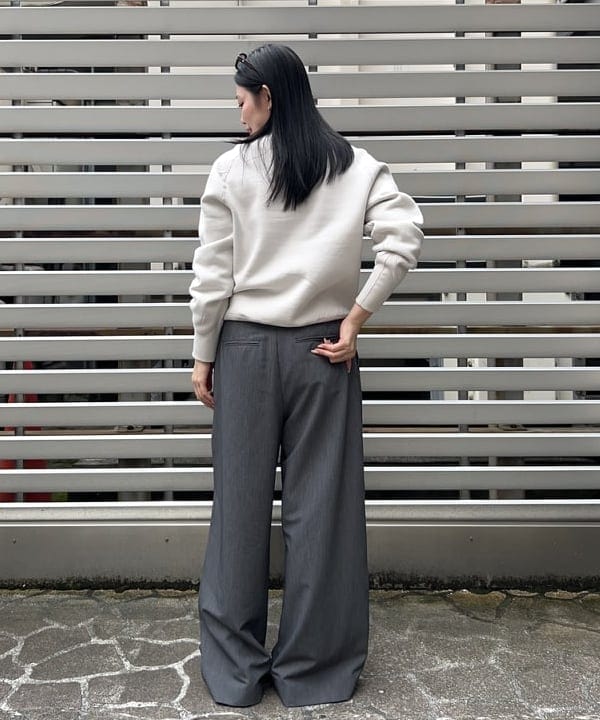 ayaneさんの「BEAMS WOMEN｜AK+1 / 吊り裏毛 スウェット」を使ったコーディネート