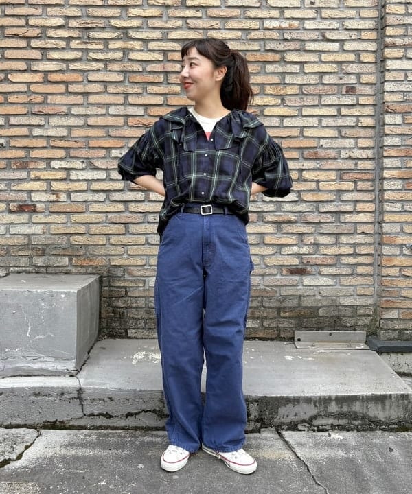 21年モデル✨ BEAMS F SOLOTEXコットン　セットアップ　カーキ ビームスF／インターナショナルギャラリー ビームス（66744