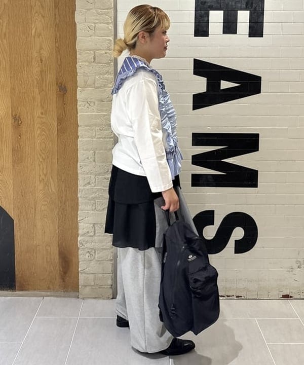 大石彩可さんの「BEAMS WOMEN｜BAG'n'NOUN / DAY PACK MAT」を使ったコーディネート
