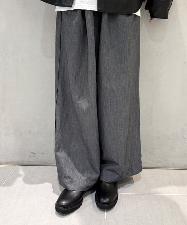 ヒライさんの「BEAMS WOMEN｜フェイクレザー シャツジャケット」を使ったコーディネート