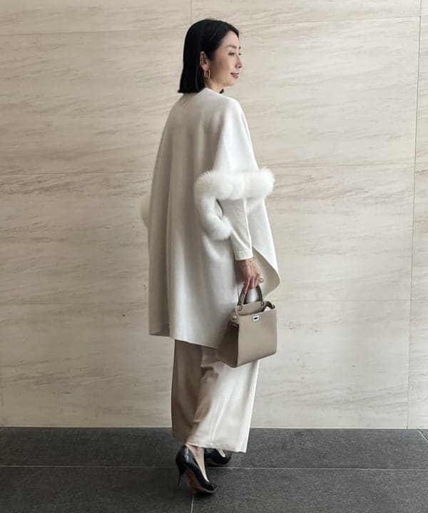 ✨新品✨AK＋1 by EFFE BEAMS ウール ラップコート 38 EFFE BEAMS（1121228） スタイリング・コーディネイト｜BEAMS