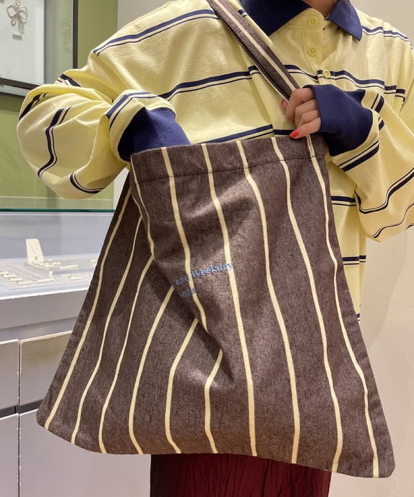 大木さんの「BEAMS WOMEN｜【別注】Champion / ボーダー ポロシャツ」を使ったコーディネート