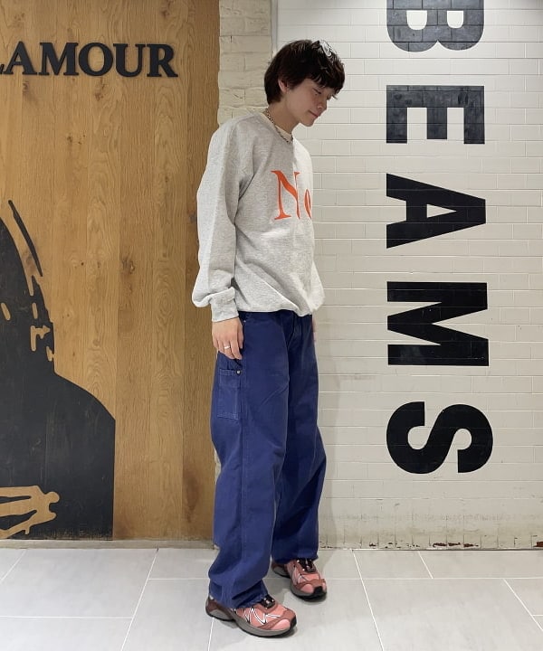 マツミヤさんの「BEAMS WOMEN｜orSlow / DAD'S FIT PAINTER PANTS」を使ったコーディネート