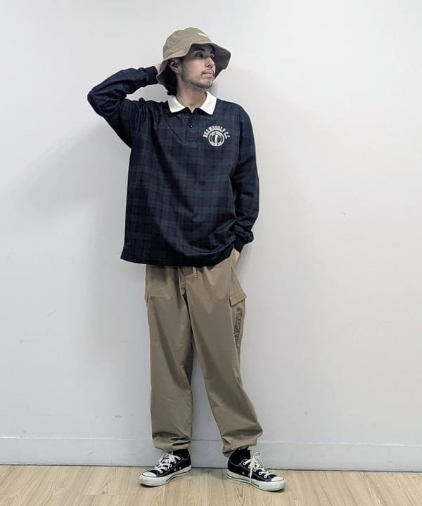 6358【美品】ビームスゴルフ　ロングパンツ　グレー　2023年　23AWモデル 6358【美品】ビームスゴルフ ロングパンツ グレー 2023年 23AWモデル