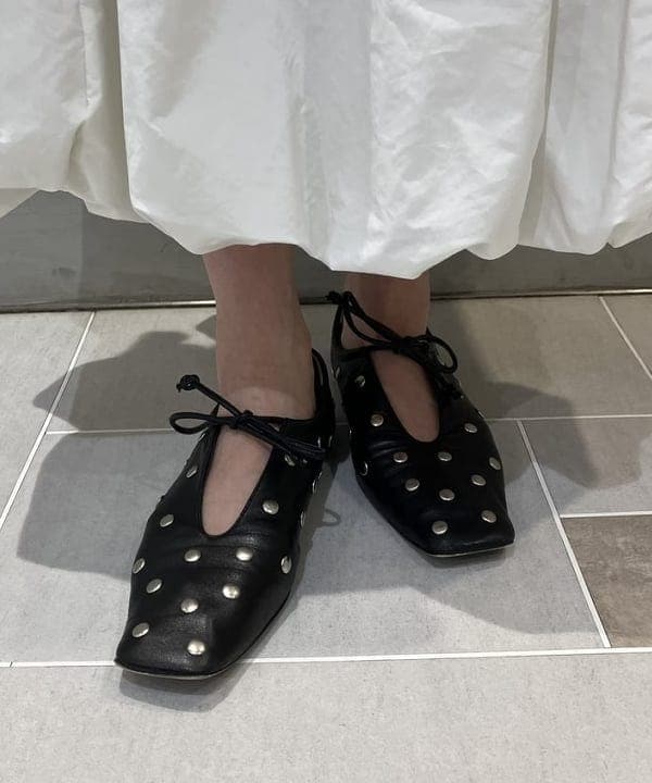 中平 あみさんの「BEAMS WOMEN｜モヘヤ ハーフスリーブ 2WAY プルオーバー」を使ったコーディネート