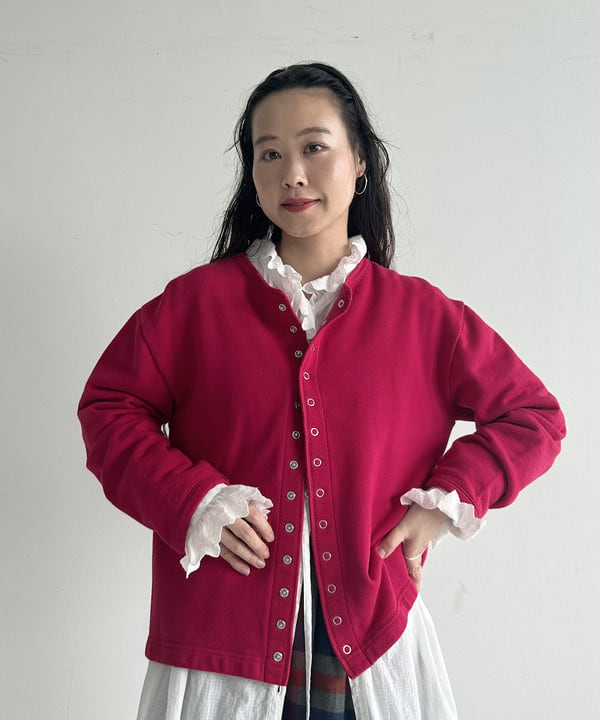 清水 彩乃さんの「BEAMS WOMEN｜リングドット カーディガン」を使ったコーディネート