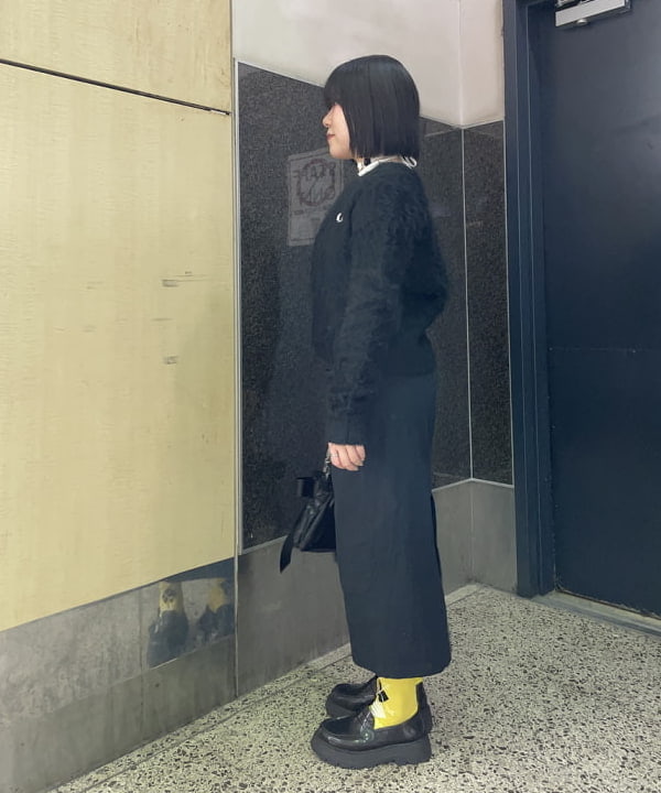 chikaさんの「BEAMS WOMEN｜リボン チェーン バッグ」を使ったコーディネート